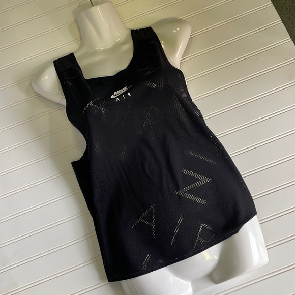 Nike Air Dri-Fit Black Tank Top - Picture 10 of 12